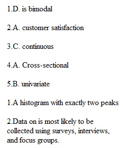 Decision Models for Managers-Midterm